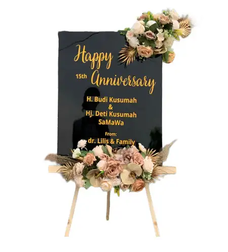 Papan Bunga Akrilik taraju