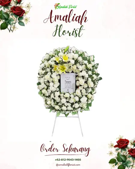 Krans Bunga Duka taraju