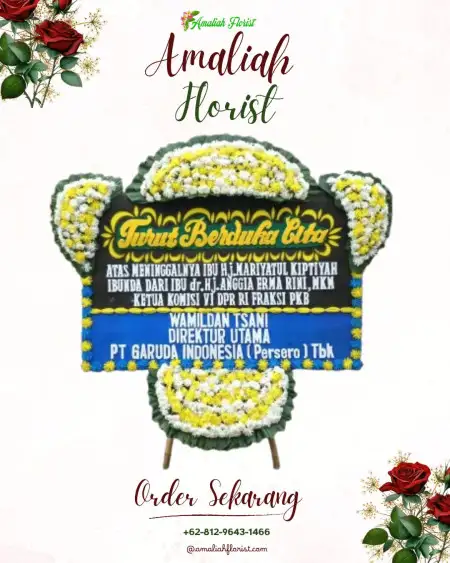 Papan Bunga Duka taraju